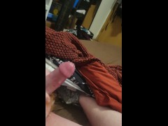 Lots of pre cum with cumshot