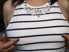 「おぉっ！くっせぇまんこひくつかせながらイクッ！」乳首オナニーしながら淫語連発の変態日本人女性♥️ - Screenshot 4 of 16 - Big Tits