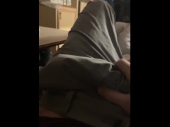 Getting hard laying down