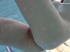 Hungarian Beauty Sima Alluring Underwater Showcase