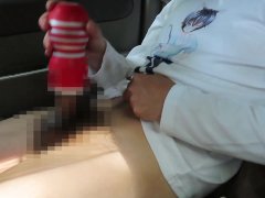 【女性向けASMR】日本人男性が車内でオナホオナニーしながら大絶叫射精してみた【あきにゃん／男性喘ぎ声】