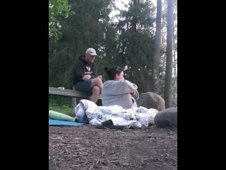 fucked in the woods, female orgasm, creampie, sex in water