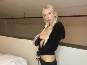 Preview 4 of POV Juicy Tracksuit Blowjob