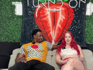 bbc, Jax Slayher, redhead, sloppy blowjob