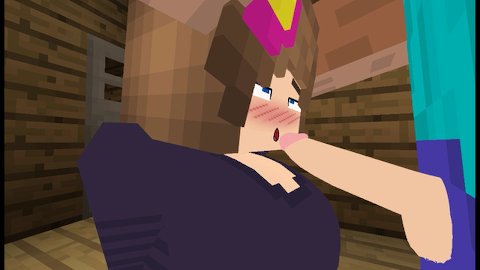 Je suis rentré fatigué de trouver Jenny prête à se faire enculer Minecraft Mod