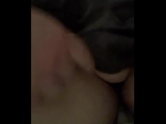 Big Tits PAWG Playing With Nipples in Bed - Screenshot 1 of 16 - Rubbing Tits