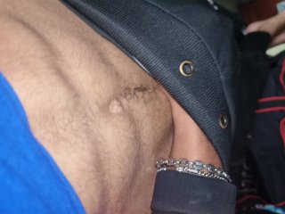 I stroke my dick