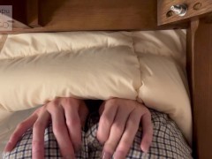 私のオナニーライフ#40 こたつの中のファンタジー*･゜ﾟ･*:.｡..何だか熱くなってきちゃった - Screenshot 1 of 16 - Asian