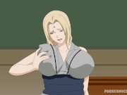 Preview 3 of Naruto XXX Porn Parody - Tsunade & Jiraiya Animation (Hard Sex) ( Anime Hentai)