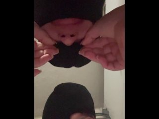Smoking hookah bout to get dick sucked