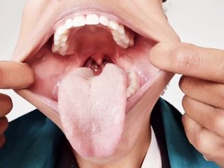 mouth fetish, throat, big mouth, kink