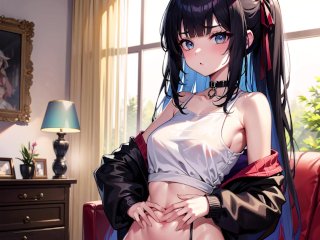 オリジナルアニメ画像　ケモ耳女の子のSEX