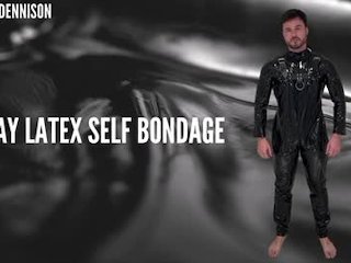 Latex self Bondage