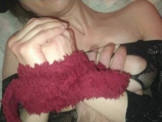 try not to cum, big tits, stockings, submissive slut