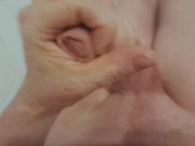 Preview 6 of slow motion bathtub masturbation and cumshot