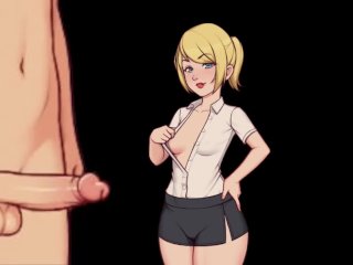 2d cartoon, point of view, babe, 60fps
