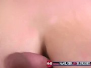 Preview 6 of Titty fucking BBW jerks dick with her boobs