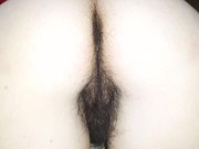 Preview 4 of Contractions hairy pussy ASMR pussy sound