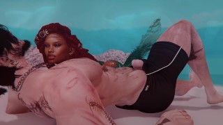 Secondlife | Red Head Ariel gets a piece of his world