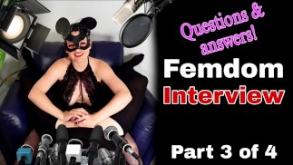 Femdom Q&A Interview 3 Real Couple Homemade Amateur BDSM Bondage Submissive Domination Milf Stepmom