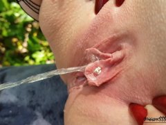 My Compilation how i piss outdoor close up Your curvy nymphomaniac