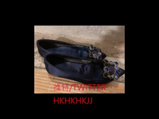Beauty in Blue Flat Shoes