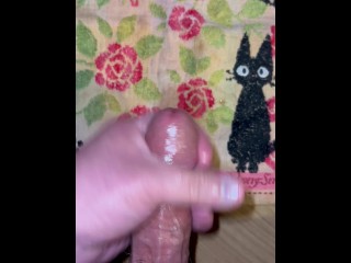 Edging before my bro comes home – Pre Cum & Stroking in Tokyo Japan