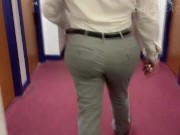Preview 1 of Bubble Butt Guy In Public