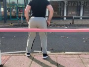 Preview 5 of Bubble Butt Guy In Public