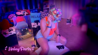 TRAILER Horny Gamer Girlfriend Enjoys Torturing You With Her Farts Smotherbox Fartslave Facefart
