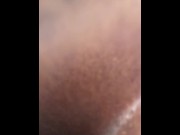 Preview 1 of Ebony bbw wanted dick in the bathroom before I leave for work