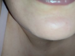 Smoking purple cigarette