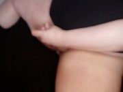 Preview 6 of Blonde BBW TS Strokes her cock