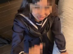 【制服ザーメン】清楚な正統派セーラー服にザーメンぶっかけ（熊●・第●） - Screenshot 4 of 16 - 制服