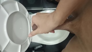 сперма в ванной