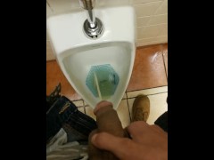 Big white cock pissing compilation