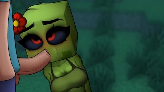Minecraft Hentai Horny Craft - Part 8 - Creeper Blowjob By LoveSkySan69