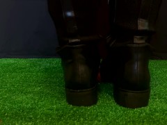 Riding Boots Hard Cock Trample, Stomp, Heels Crush, Bootjob with TamyStarly