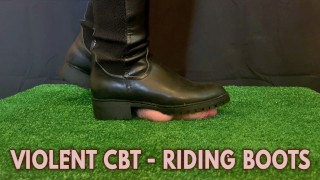 Riding Boots Piétinement, Piétinement, Talons Crush, Bootjob avec TamyStarly