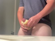 Preview 1 of Intense Moaning Cumshot