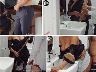 ඔෆිස් එක Ep 01 (බොසාට දීලා ගත්ත ප්‍රමෝෂන් එක) Sri Lankan Office Sex she need a Promotion