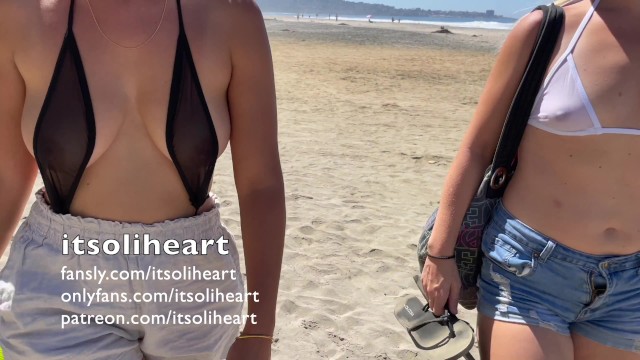 PUBLIC NUDITY - two Hot Girls Exposing their Naked Bodies ...