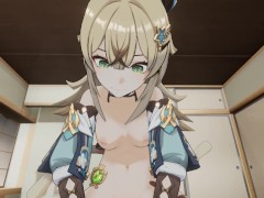 Геншин Импакт Порно Кирара сочно прыгает на члене путешествиника Секс Хентай - Screenshot 8 of 16 - Jumps On A Dick