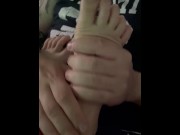 Preview 1 of Foot massage - worship my toes