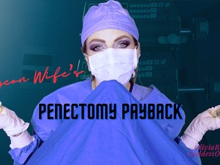 penectomy, pornstar, solo female, red head