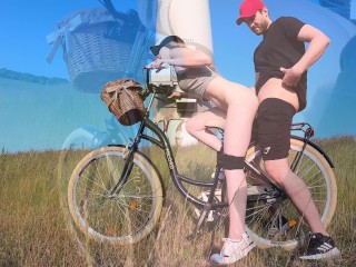 Young cyclist wants to fuck