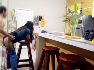 my husband arrived when I was fucking the neighbor