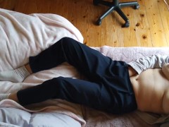 【盗撮風】「乳首いじりながらのマンズリやっべ！！」ボーイッシュ女子のオナニー - Screenshot 13 of 16 - Amateur