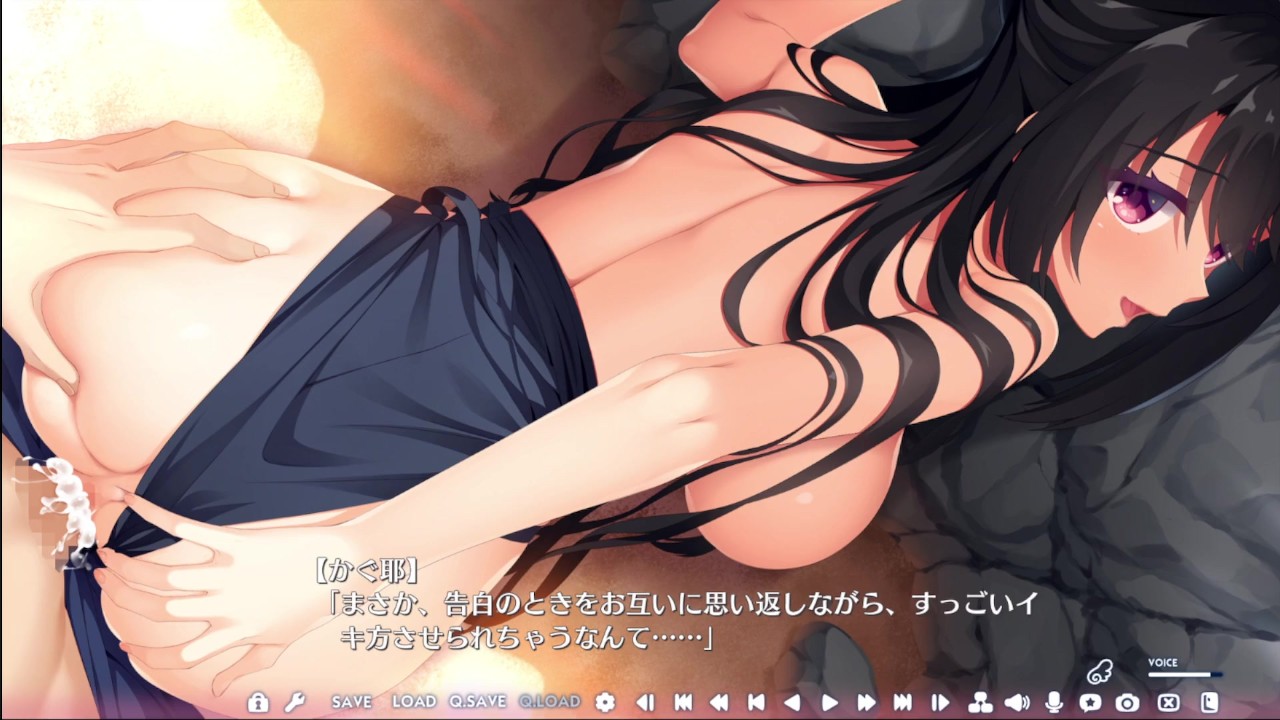 ゆずソフト　エロ 41-2 天使☆騒々 RE-BOOT！実況】水着半脱ぎかぐ耶にバックで生中出ししてしまい・・・(星河かぐ耶アフターストーリー)ゆずソフトエロゲー  Hentai Game Tenshi☆Souzou - Pornhub.com