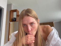 Милая школьница высосала все до последней капли - Screenshot 14 of 16 - Big Cock